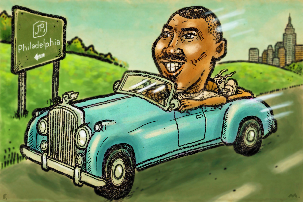 LeBron James could live in New York while playing in Philly. Wilt Chamberlain did it first.