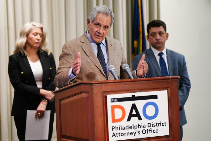 DA Larry Krasner publicly criticized Mayor Cherelle Parker as he flirts with running for her office