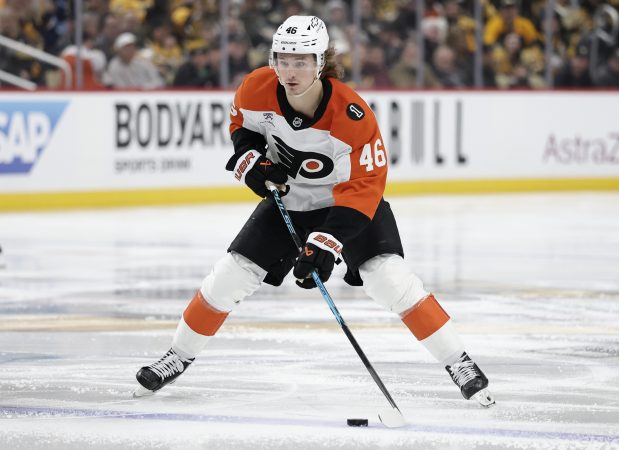 Trevor Zegras inked a major contract extension with the Flyers. Next up: Lending his time and service to the Shoulder Check cause.