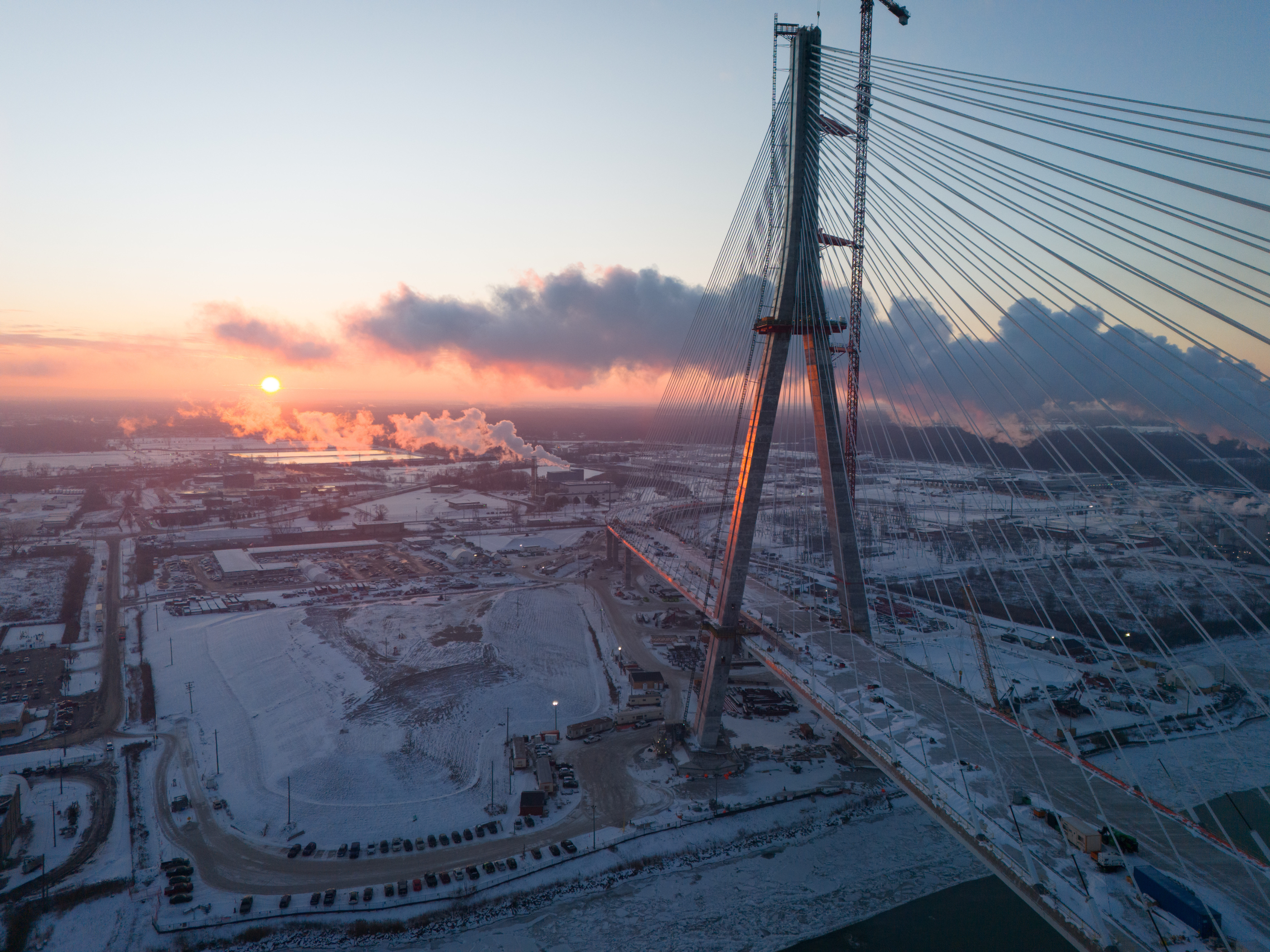 The Gordie Howe Bridge opening between the U.S. and Canada was postponed. Here’s what to know