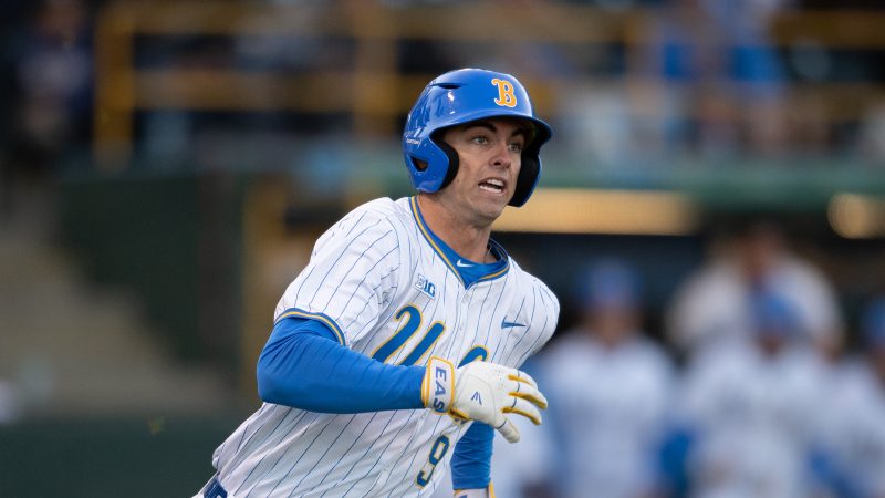 Phillies fifth-round pick Will Gasparino hit 20 home runs at UCLA this season.