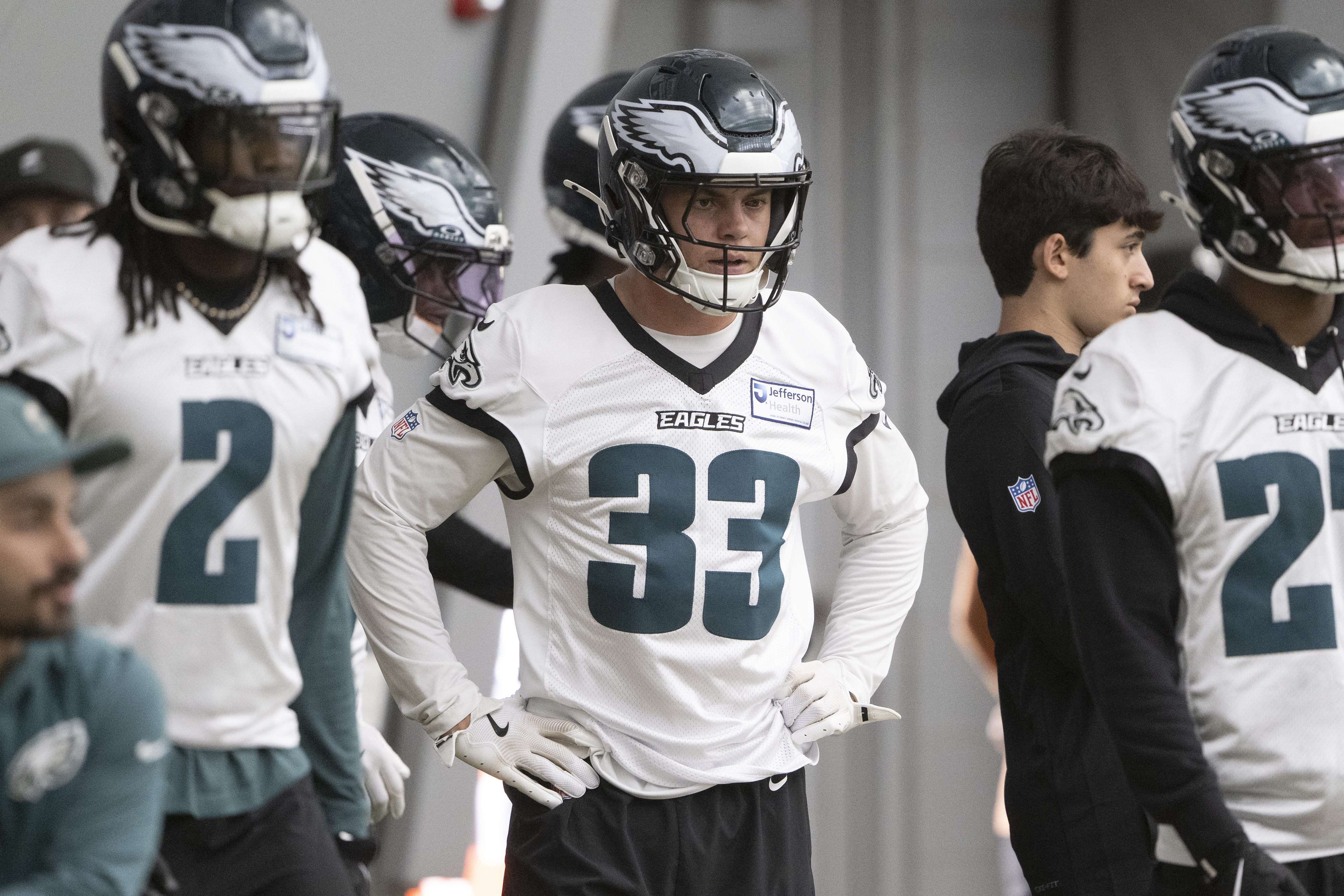 Eagles practice observations: Trending up and down at the completion of camp; cornerback greatness