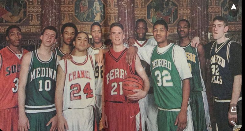 Before Mike Gansey became a Sixers executive, he was a hard-nosed high school player who earned LeBron James’ respect