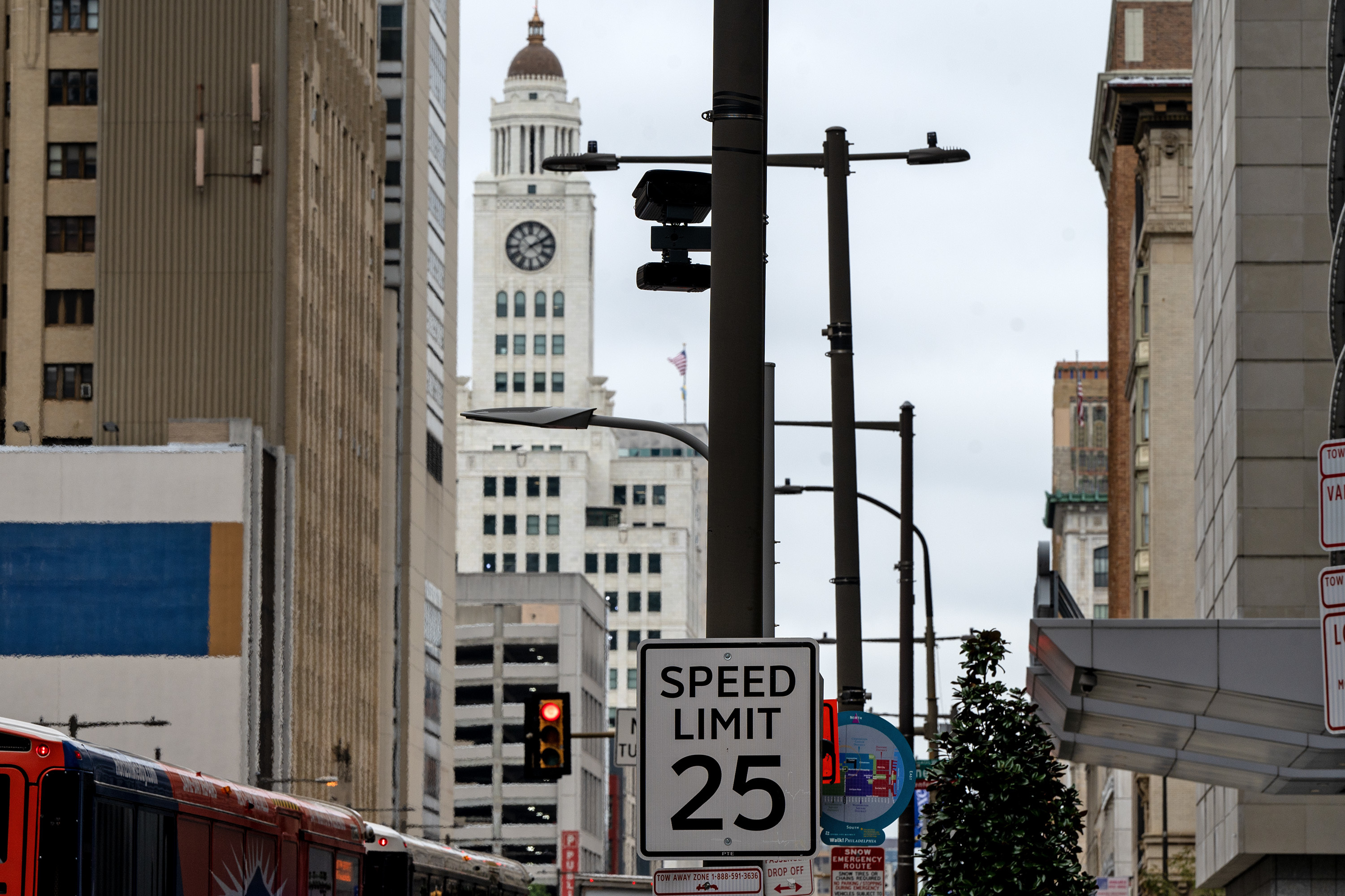 New speed cameras in West and North Philadelphia will start warning drivers on Monday
