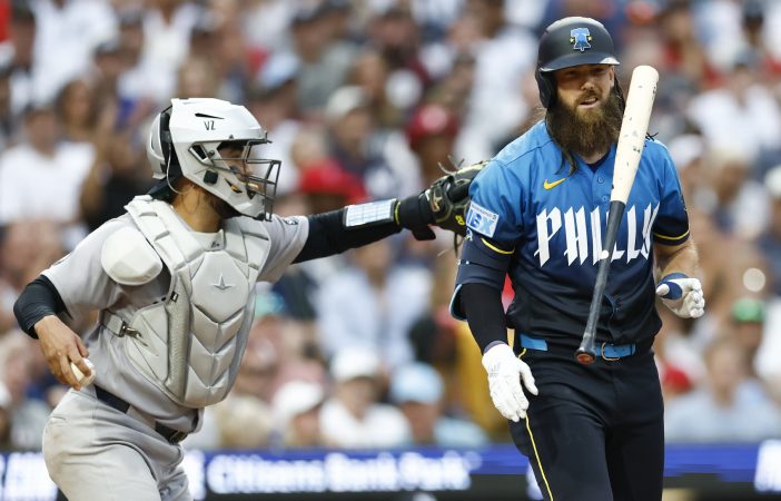 Phillies’ hitters vexed by Cam Schlittler in 1-0 loss to the Yankees, fall to 2-5 since All-Star break