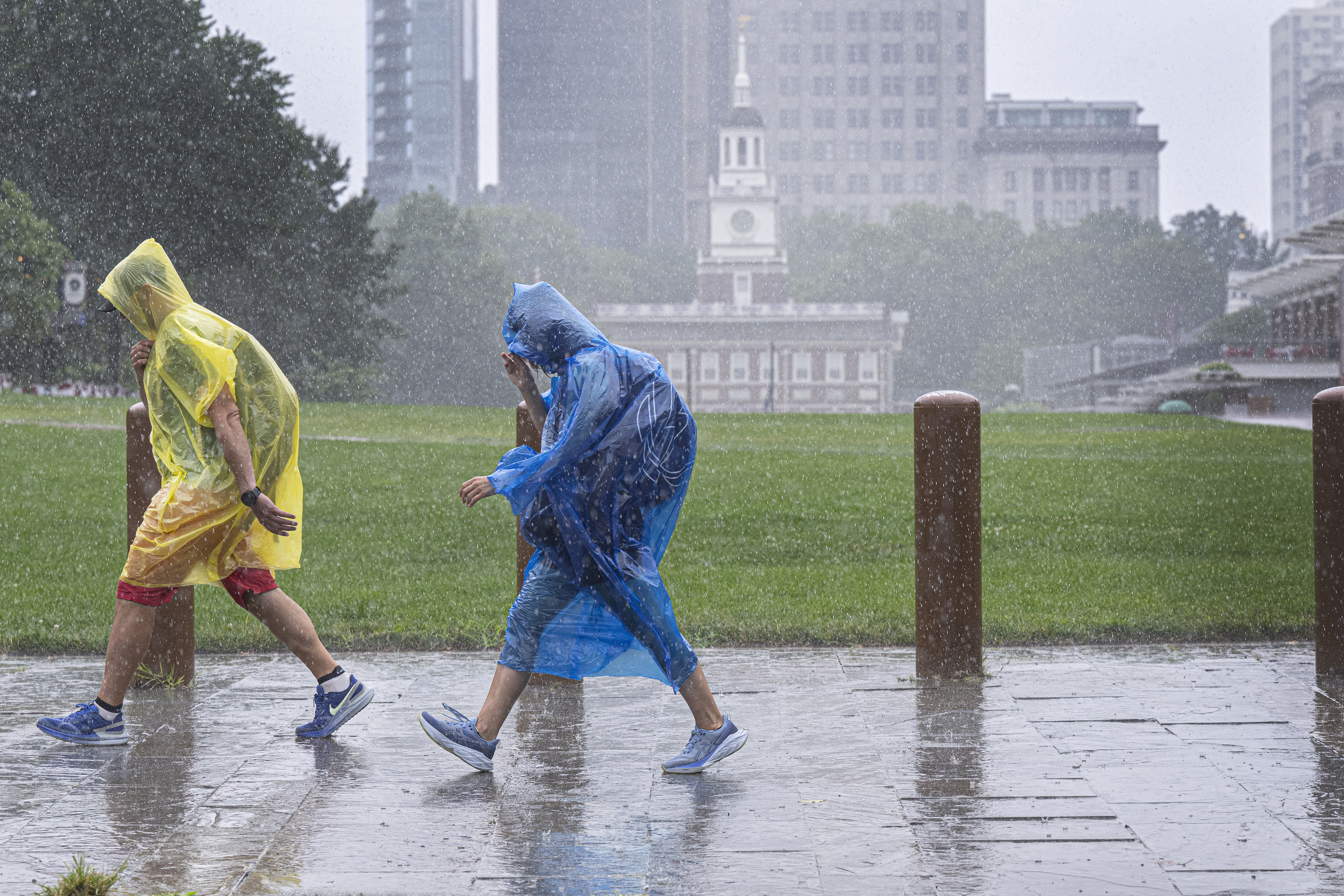 A tornado touched down in Downingtown during Thursday’s severe storms