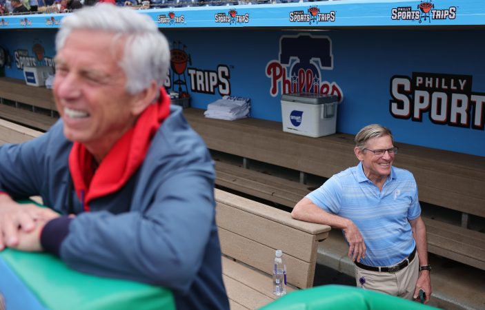 Phillies owner John Middleton (right) recapped how the city did during its week at the center of the baseball universe.