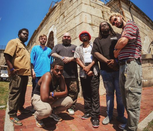 Philly band Snacktime performed with Ms. Lauryn Hill at the Newport Folk Festival