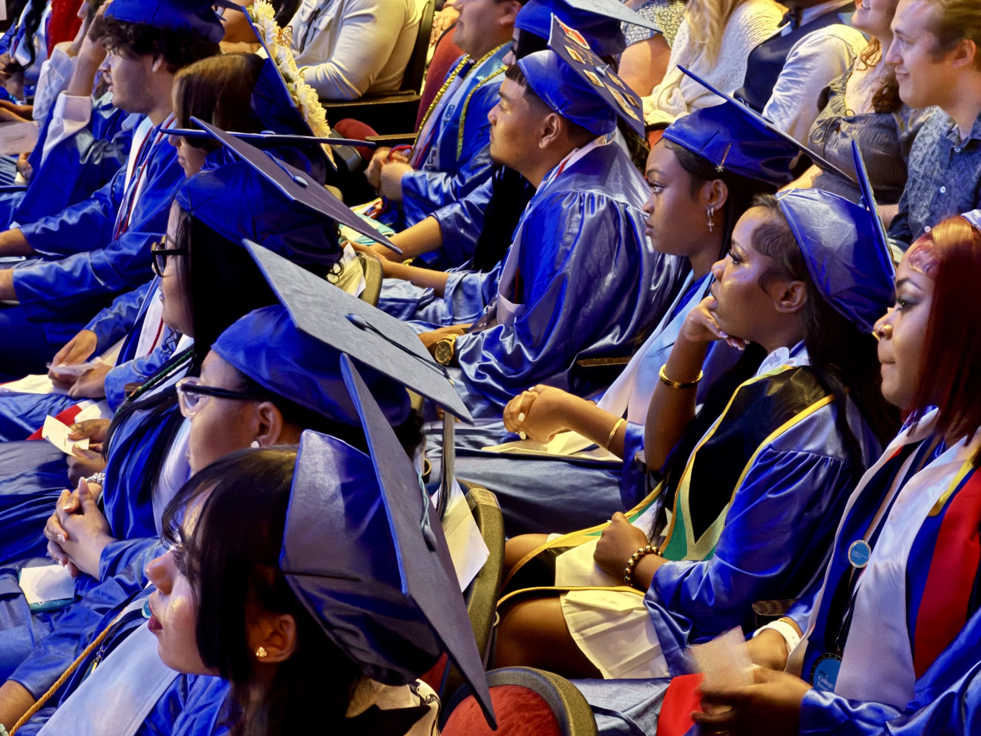 How some Philly students included a protest against looming budget cuts in their graduation ceremony