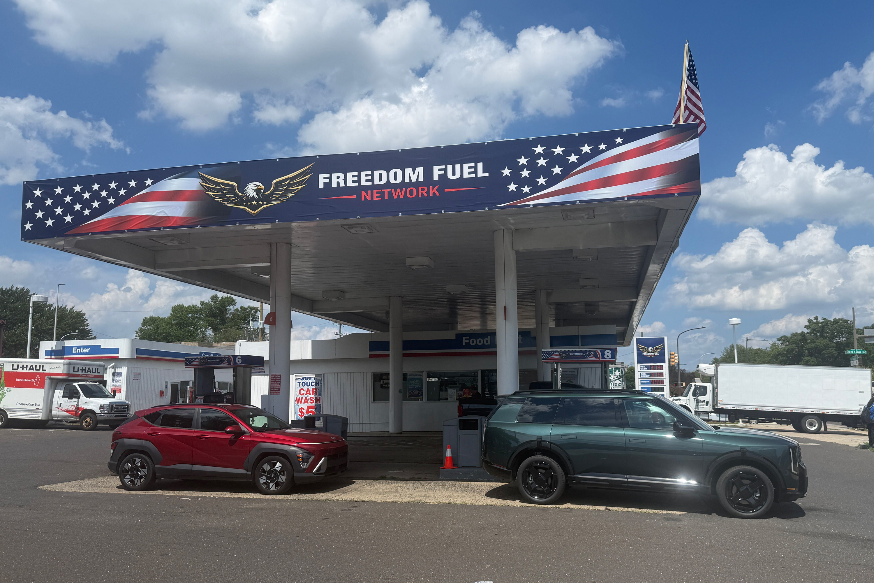 Some Freedom Fuel stations have been able to sell gas cheaply because some fuel wasn’t paid for, a lawsuit claims