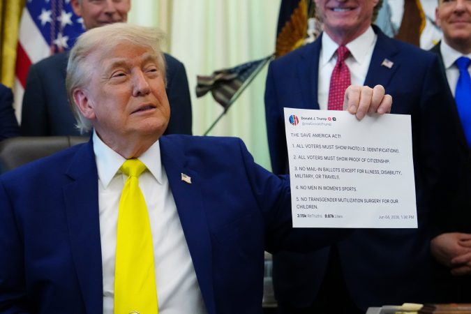 Trump stands to profit from U.S. policy announcements by selling fast access to his social media posts