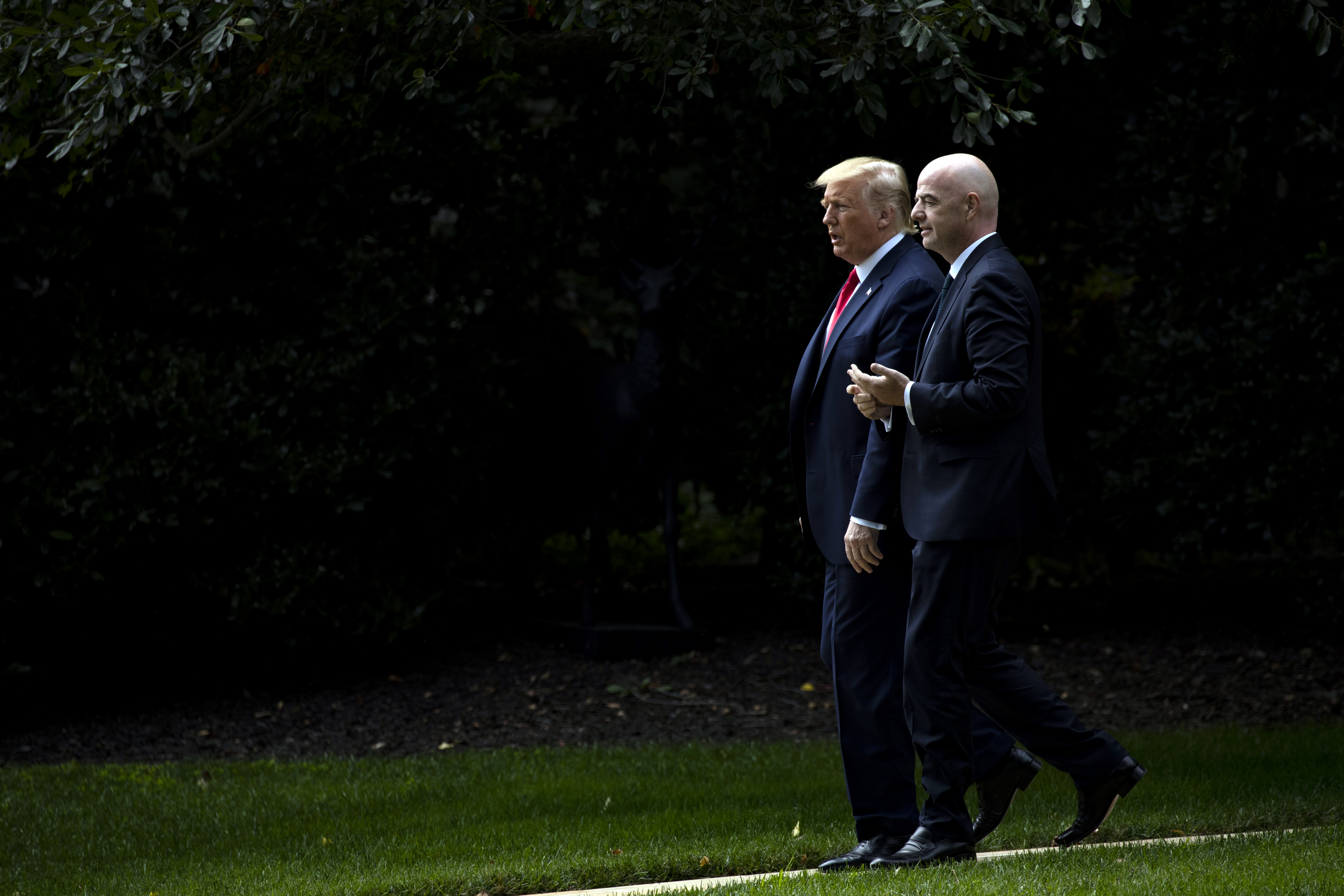FIFA’s yearslong effort to woo Trump culminates with the World Cup