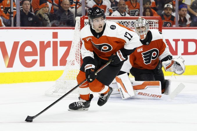 Jett Luchanko out for development camp with ‘lingering’ injury; Nikita Grebenkin skates