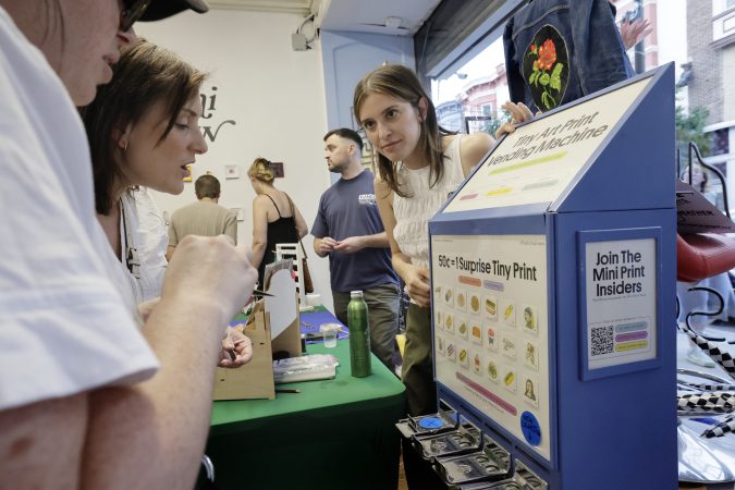 A vending machine that dispenses tiny art and a Mary Oliver documentary are among your best artsy things to do this week