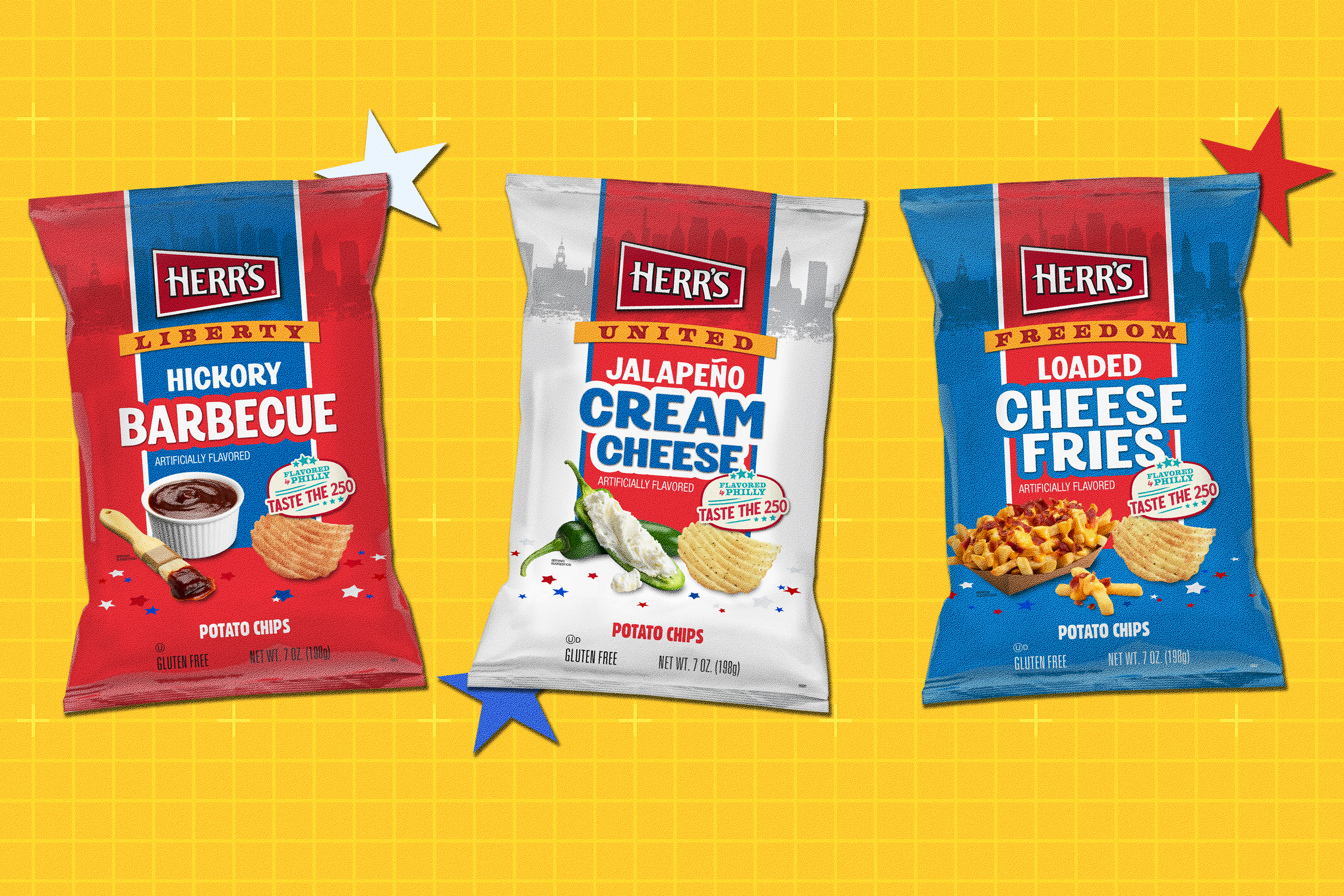 Herr’s debuts three new limited-time flavors, inspired by Philly