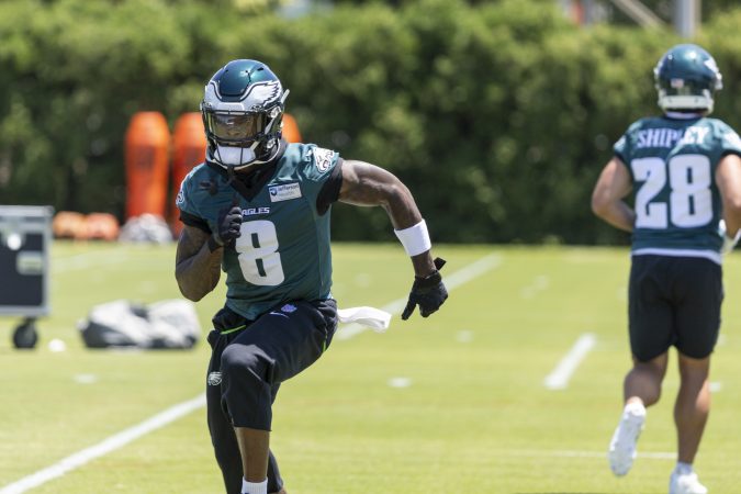 Eagles practice observations: Tank Bigsby and run game juice; expendable cornerbacks; Jake Elliott’s pressure