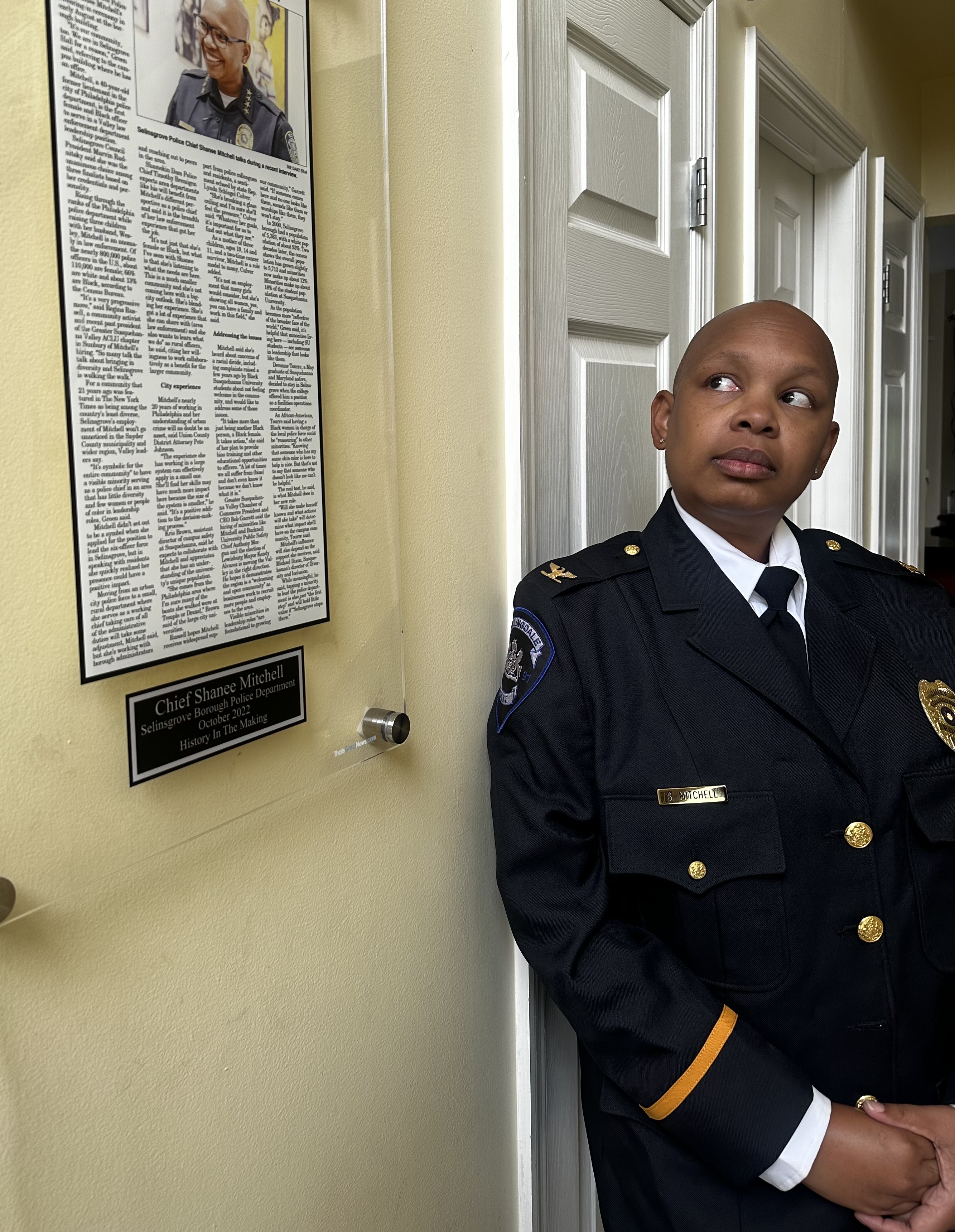 Delco police chief sues town officials, saying her monthslong leave is racial discrimination