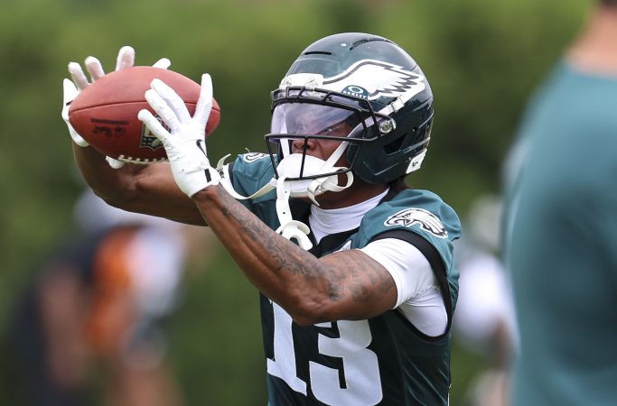 Dontayvion Wicks has a leg up given his familiarity with the new Eagles scheme.