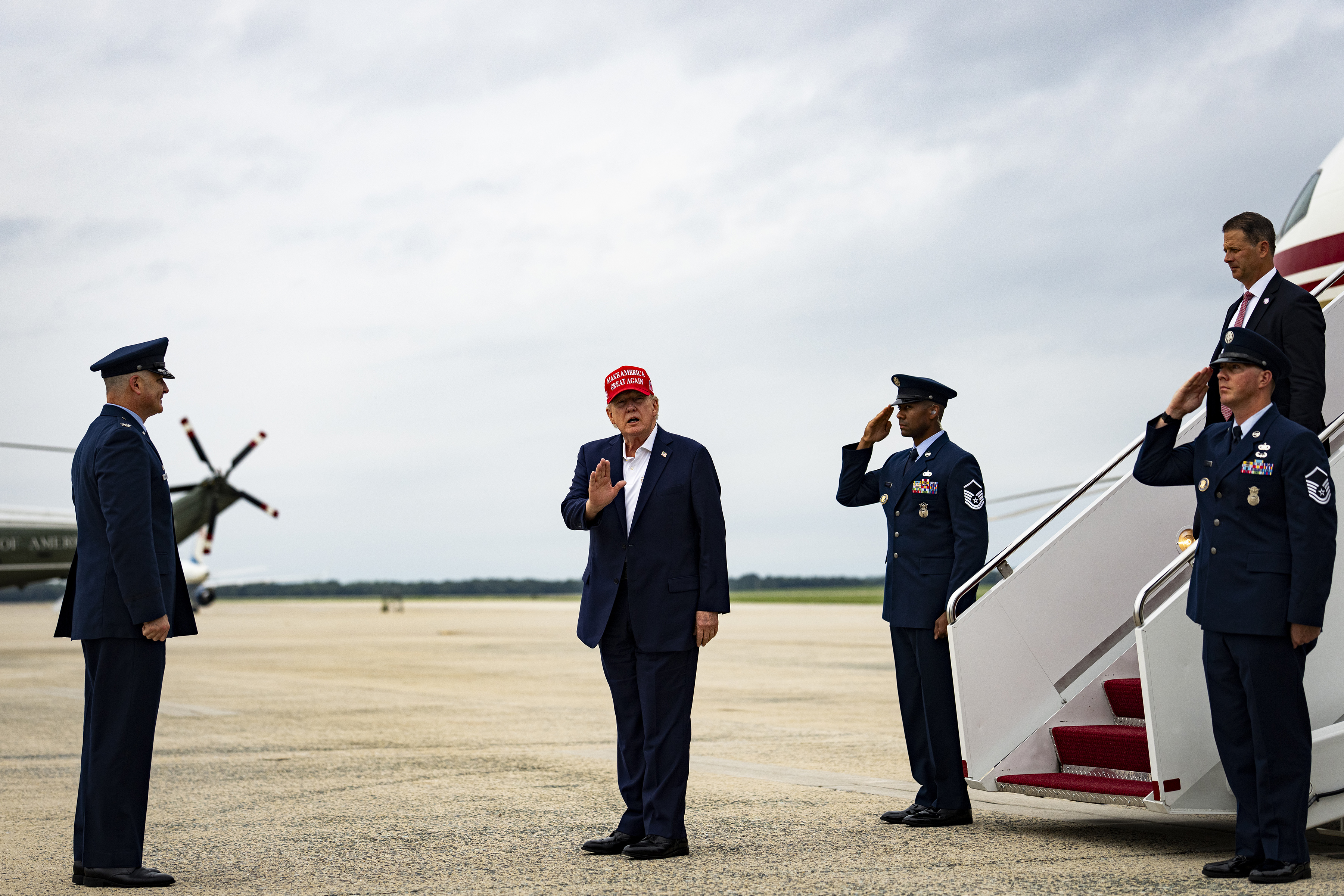 Trump votes by mail again in Florida