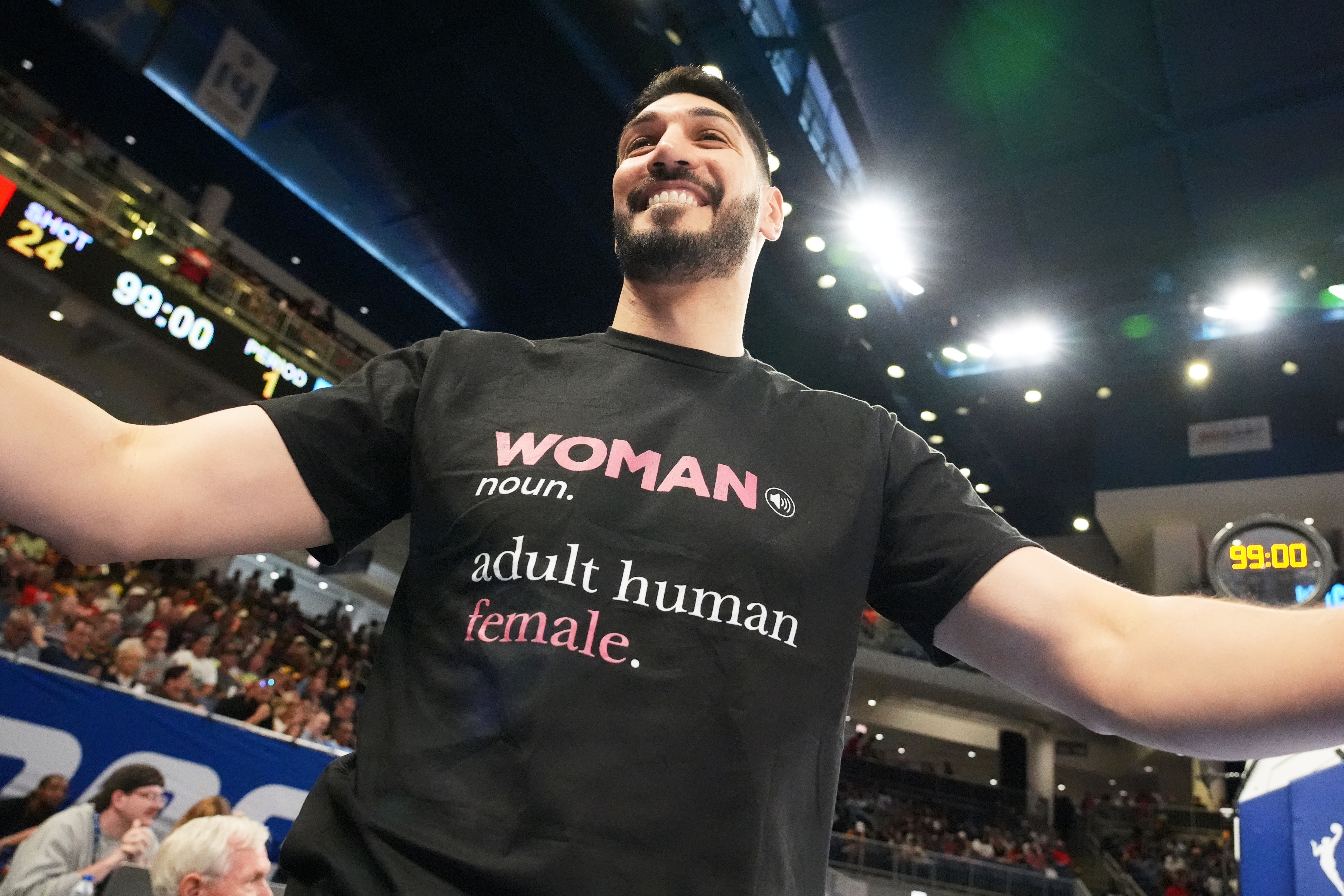 Enes Kanter Freedom ejected from Fever-Sky game after he was confronted by Sky’s Cloud