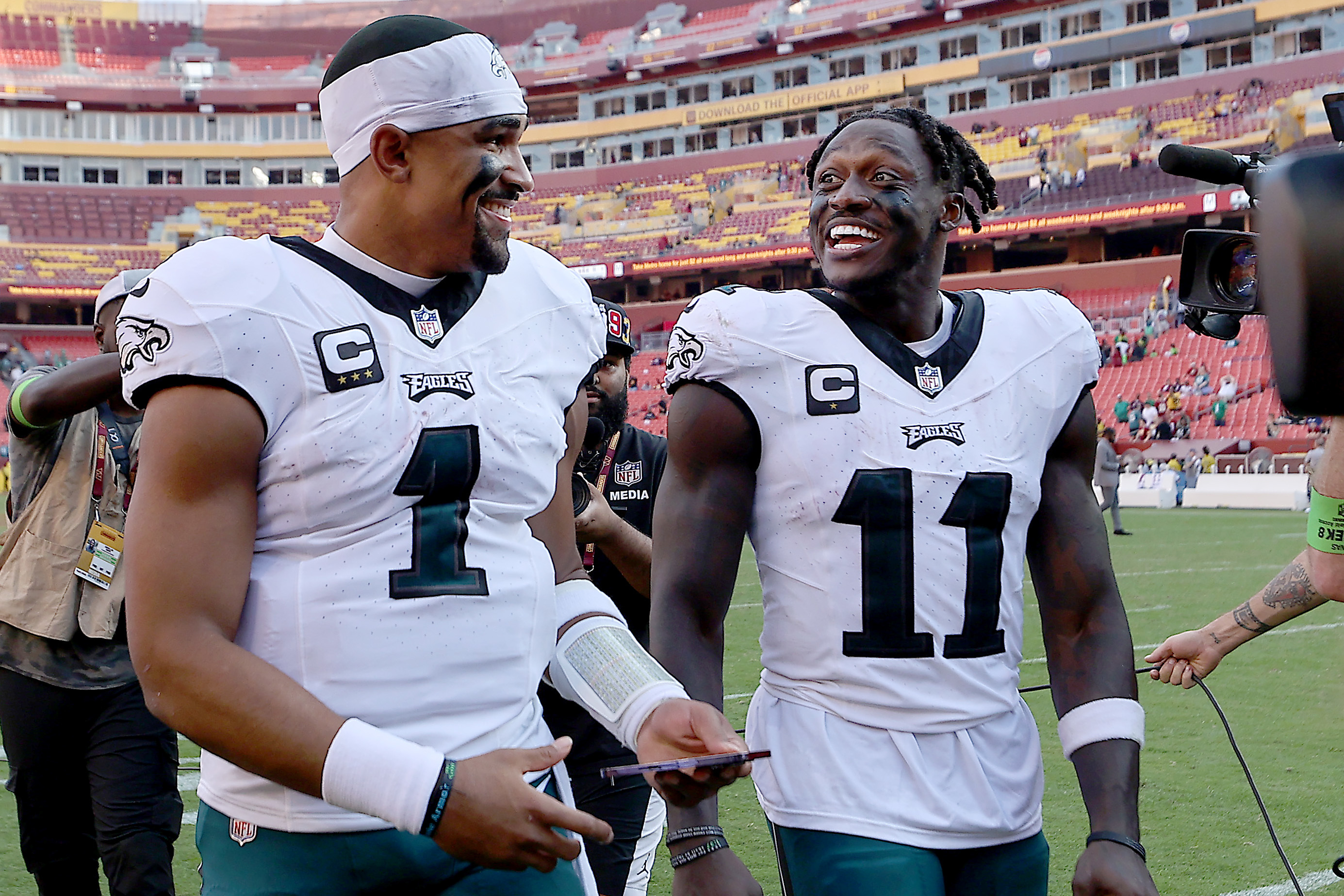 A.J. Brown and the Patriots vs. Jalen Hurts and the Eagles is the perfect rivalry for our hot-take age