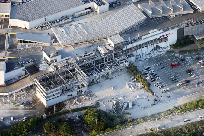 A 7.1 magnitude quake hits Japan’s southern Kyushu island and dozens are injured or missing