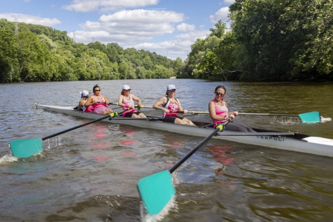 Breast cancer survivors from Whitemarsh Boat Club are rowing like ‘an athlete’
