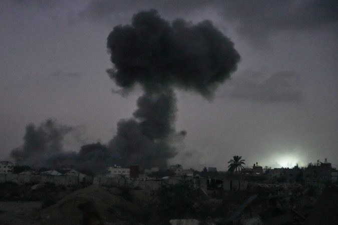 Israeli strike on funeral kills 7 and wounds 22 in Gaza, local hospital says