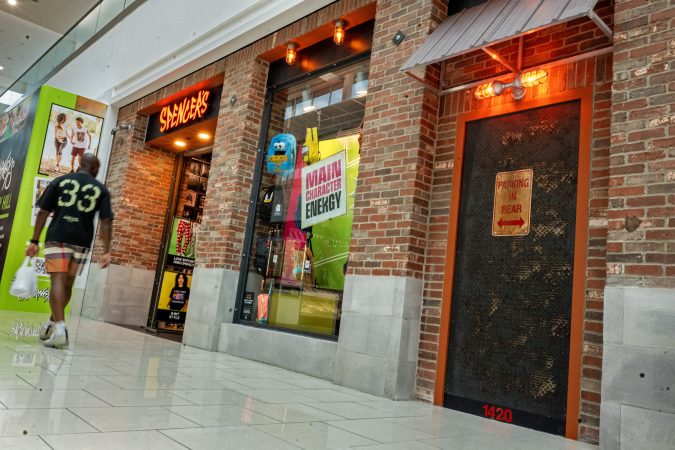 Spencer's in the Cherry Hill Mall on Thursday, July 9, 2026. It first opened at the mall in 1963 and is one of the only stores to stick around through 2026. Now Spencer's has moved to a bigger storefront.