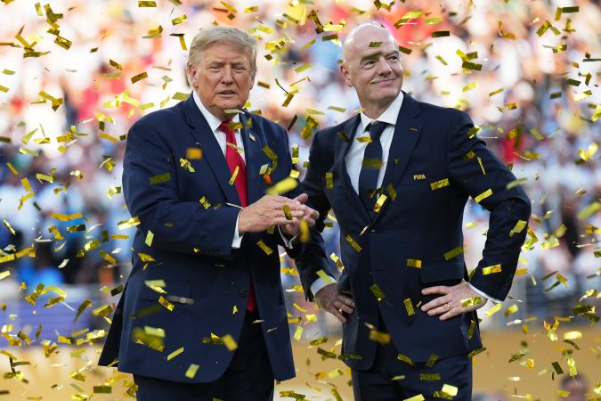 FIFA president Infantino rants at his World Cup critics for ‘spreading hate and false rumors’