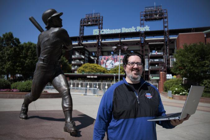 Phillies radio calls give him ‘goose bumps.’ Then he shares those chills with everyone on social media.