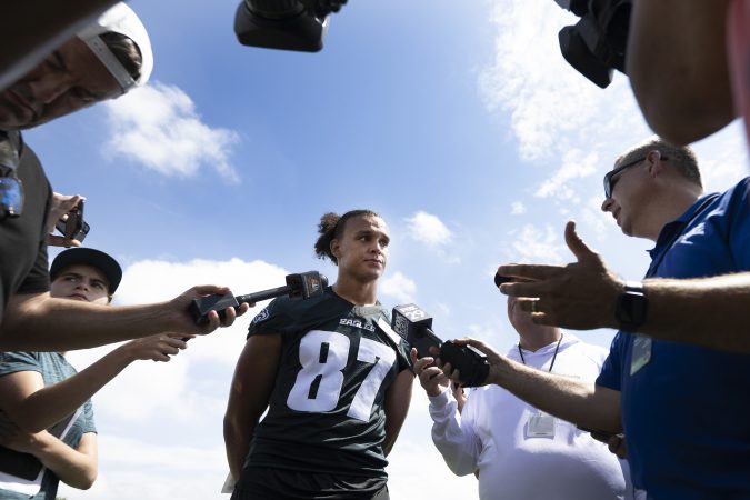 Eli Stowers opens up about early camp struggles: ‘It’s a mental challenge’