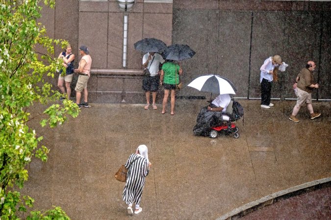 Philly is under flood, storm, and tornado watches Thursday, and more rain is likely this weekend
