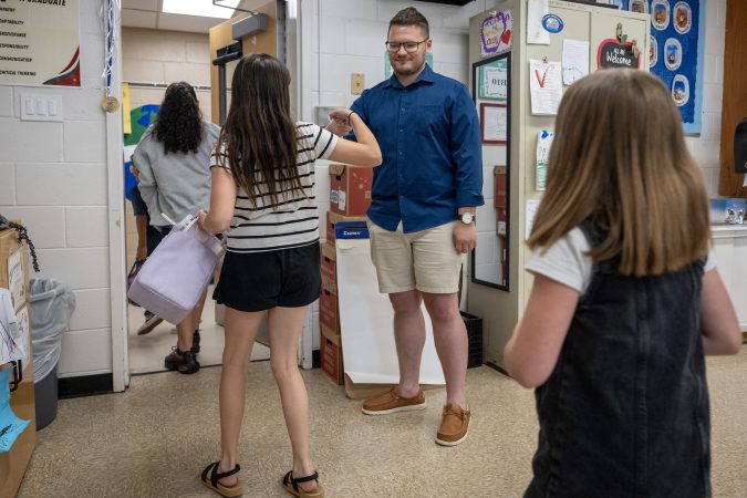 Vineland schools are allowing teachers to wear jeans and dress more casually for the end of the school year