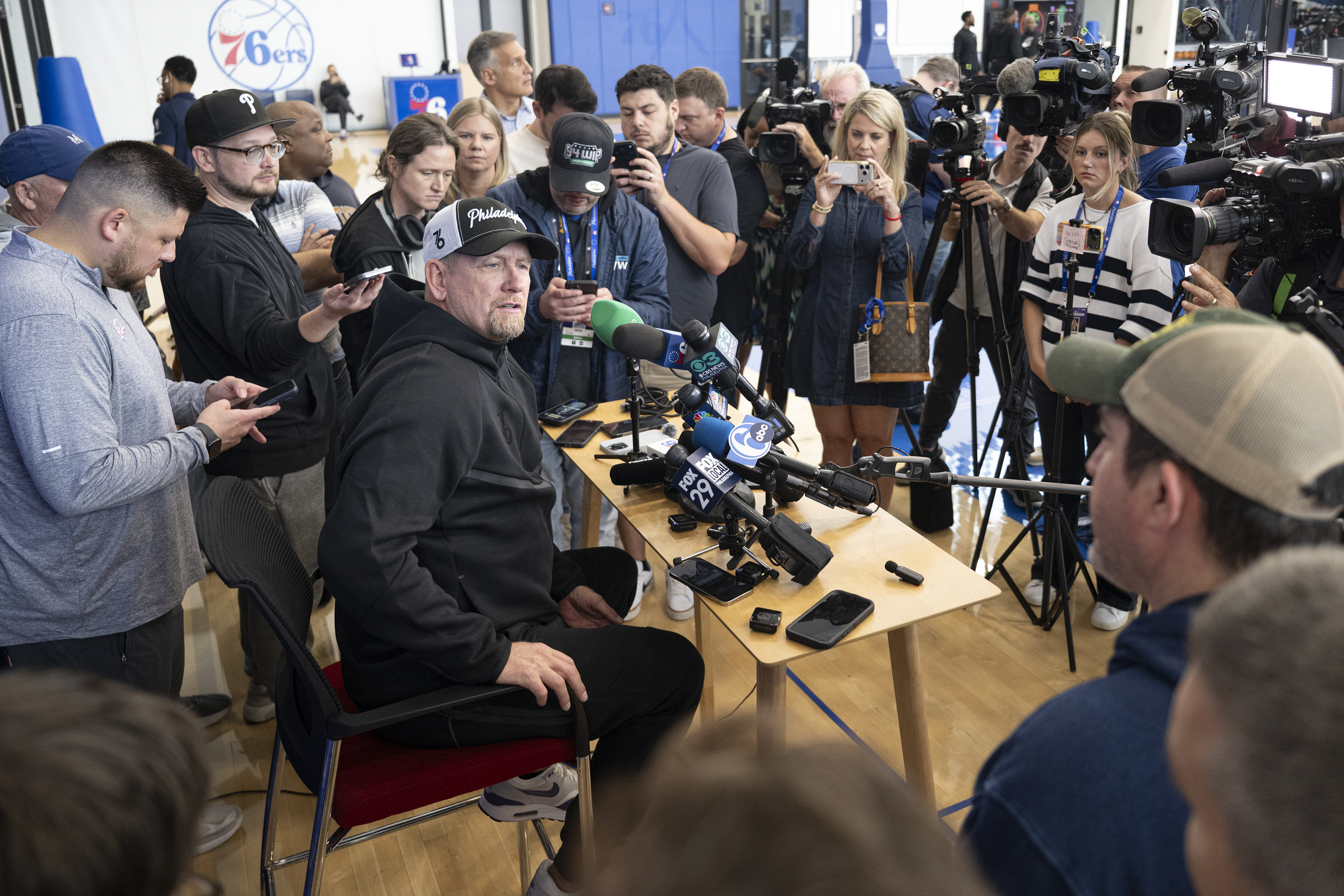 The star-studded Sixers take their first steps, starting with a ‘vision’ presentation from Nick Nurse