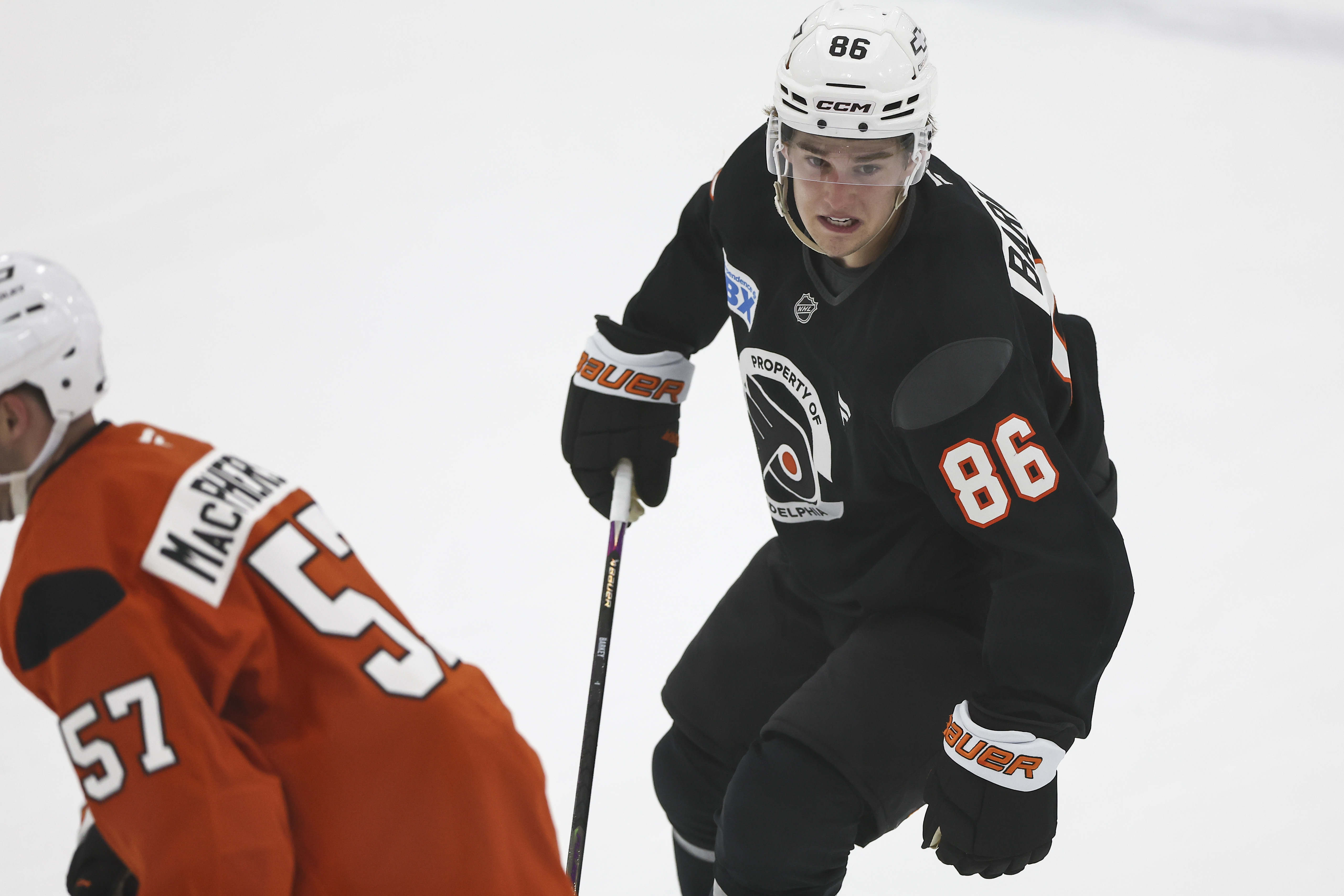 Denver Barkey injured, Joseph Woll and Cole Knuble stand out in Flyers’ preseason loss to Capitals