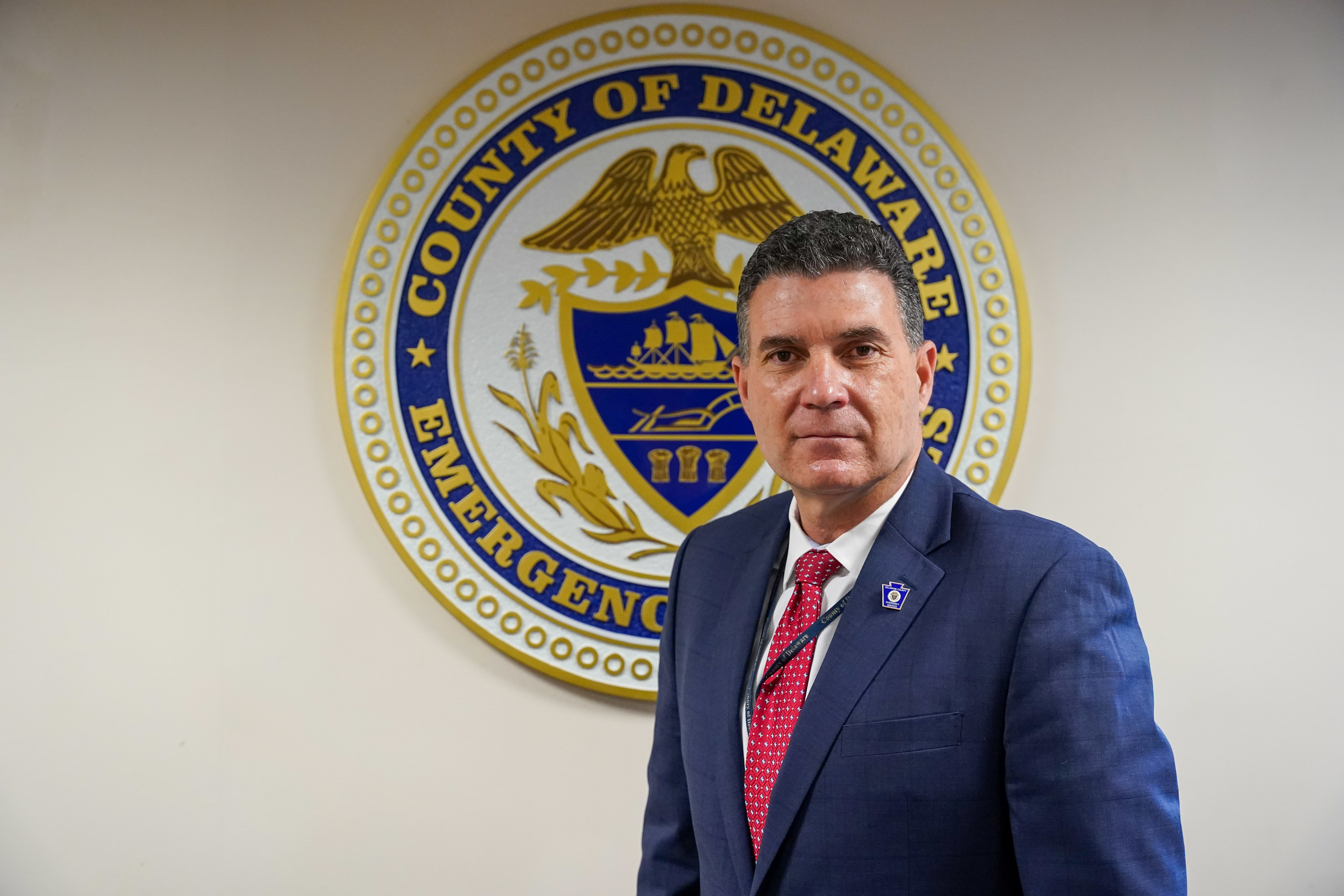 An ex-Delco official is on trial, accused of sexually harassing two of his female subordinates