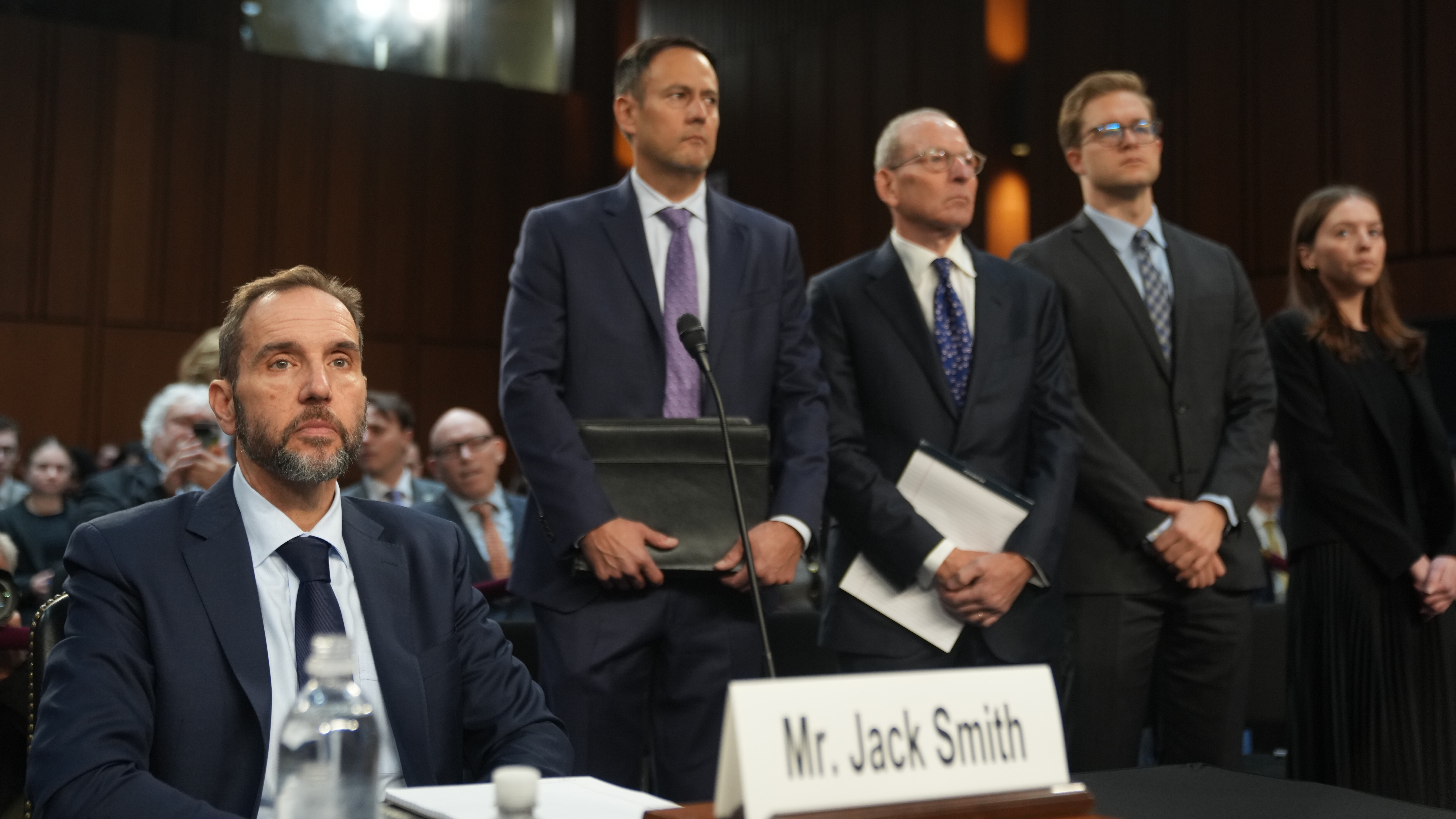 Jack Smith clashes with senators over Trump probes, says he will not be silenced