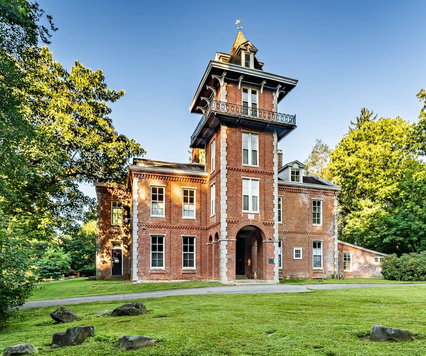 Chester County estate with a five-story tower and literary roots is hitting the market for $3.1M