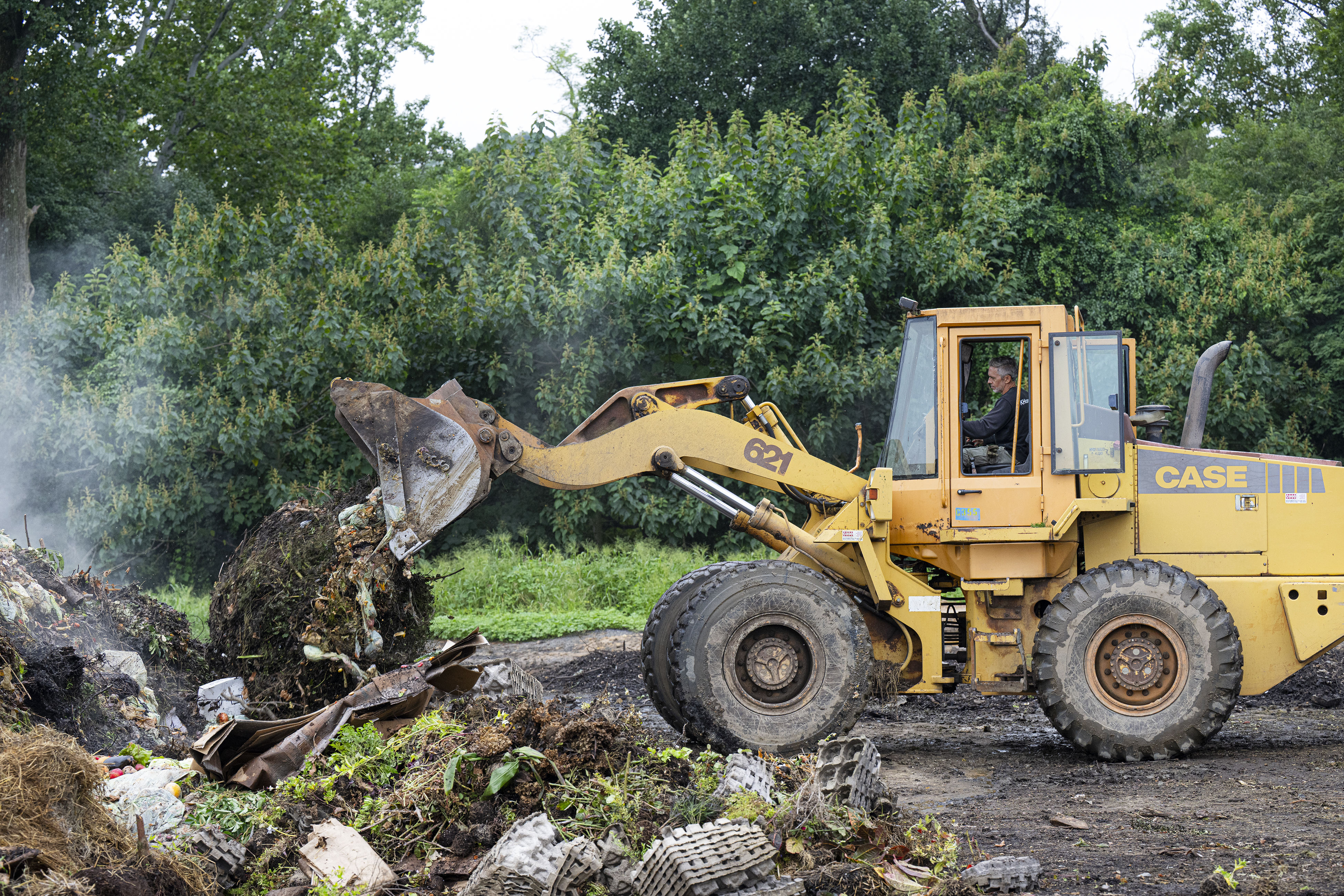 Curbside compost is trending in the Philly suburbs. In Delco, many residents’ scraps are ending up at Linvilla.