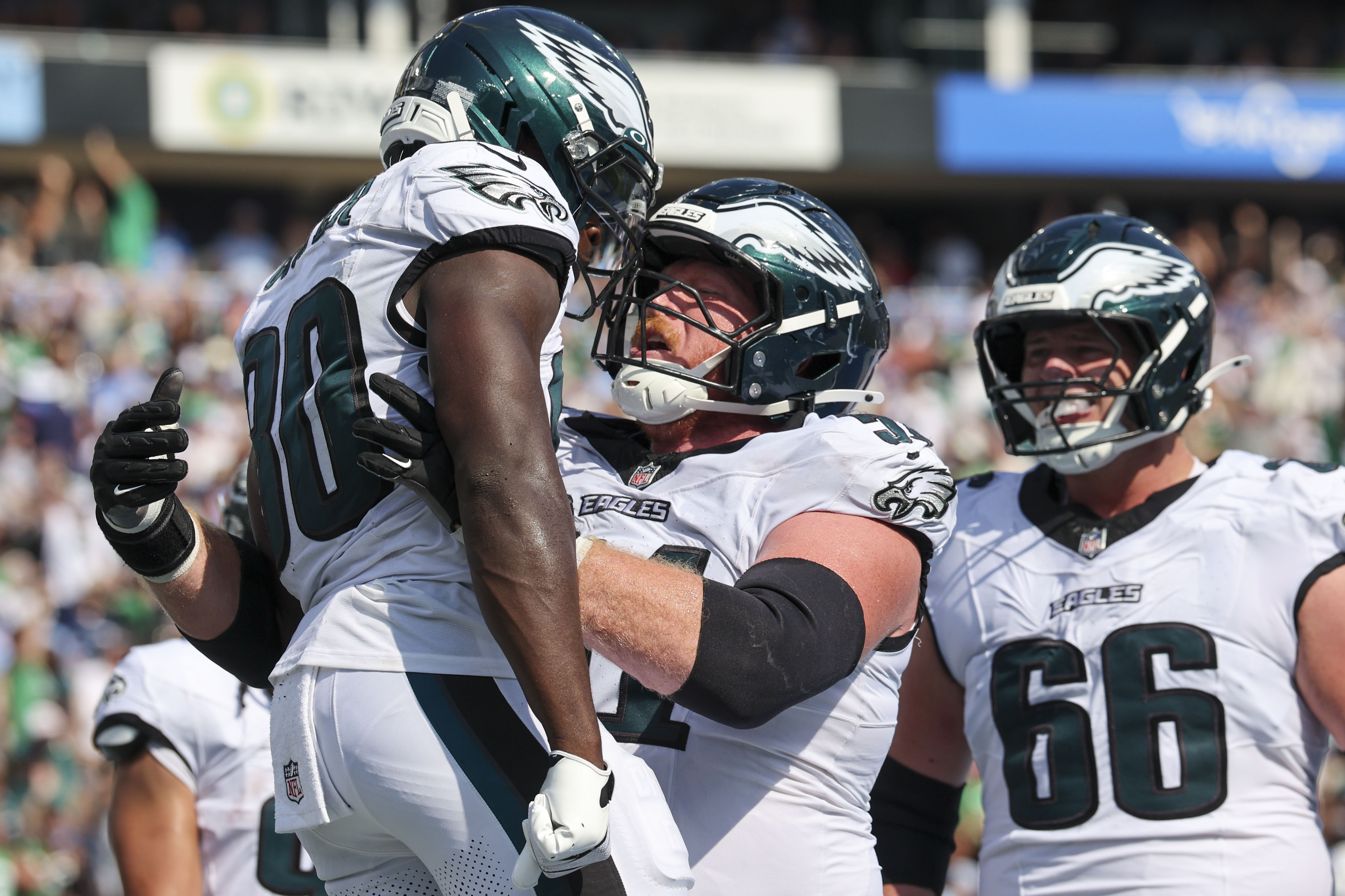 Eagles grades vs. Titans: Jalen Hurts steps up, O-line shaky, defense a mixed bag