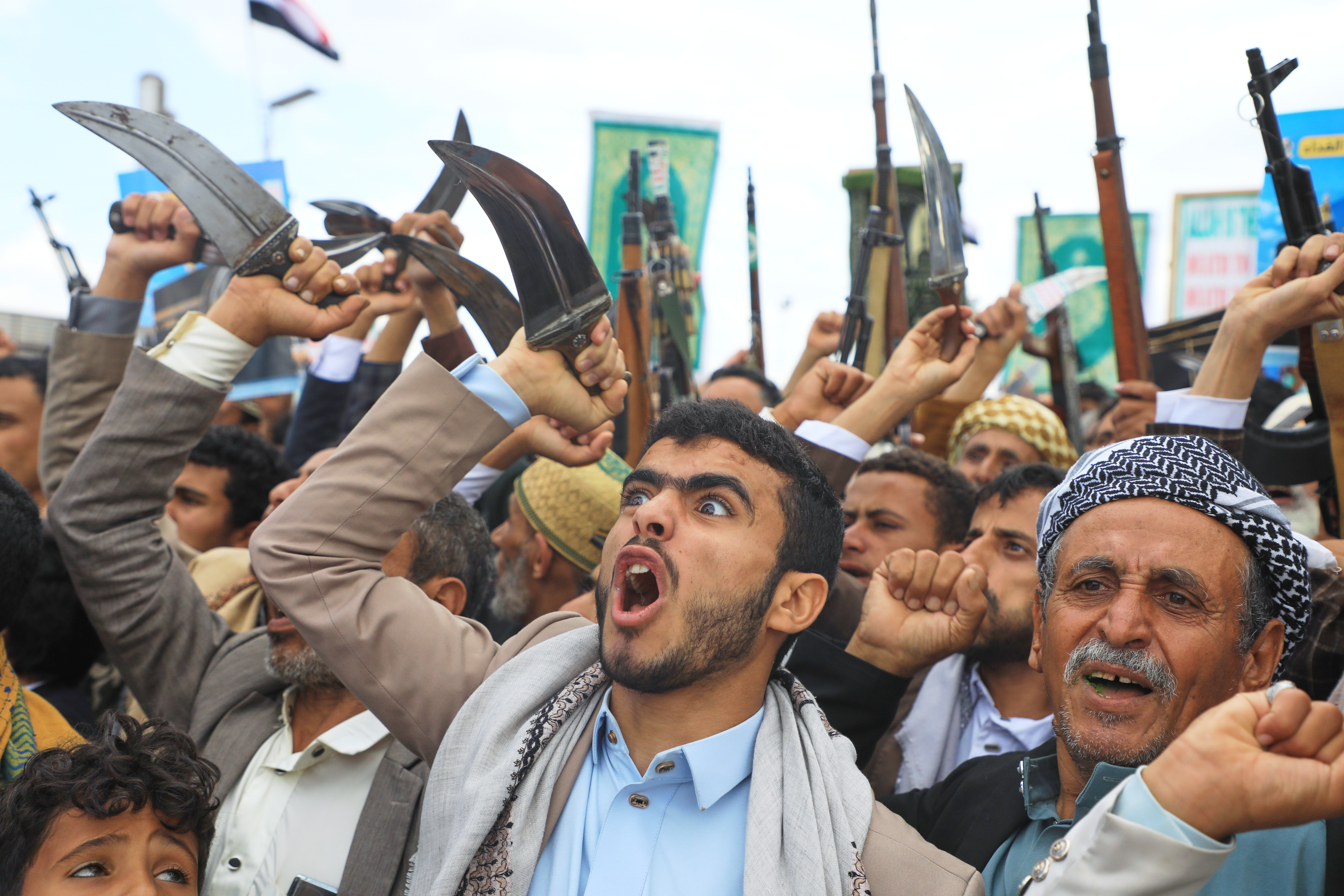 Iran-backed Houthi rebels warn against joining Saudi Arabia in Yemen’s growing civil war
