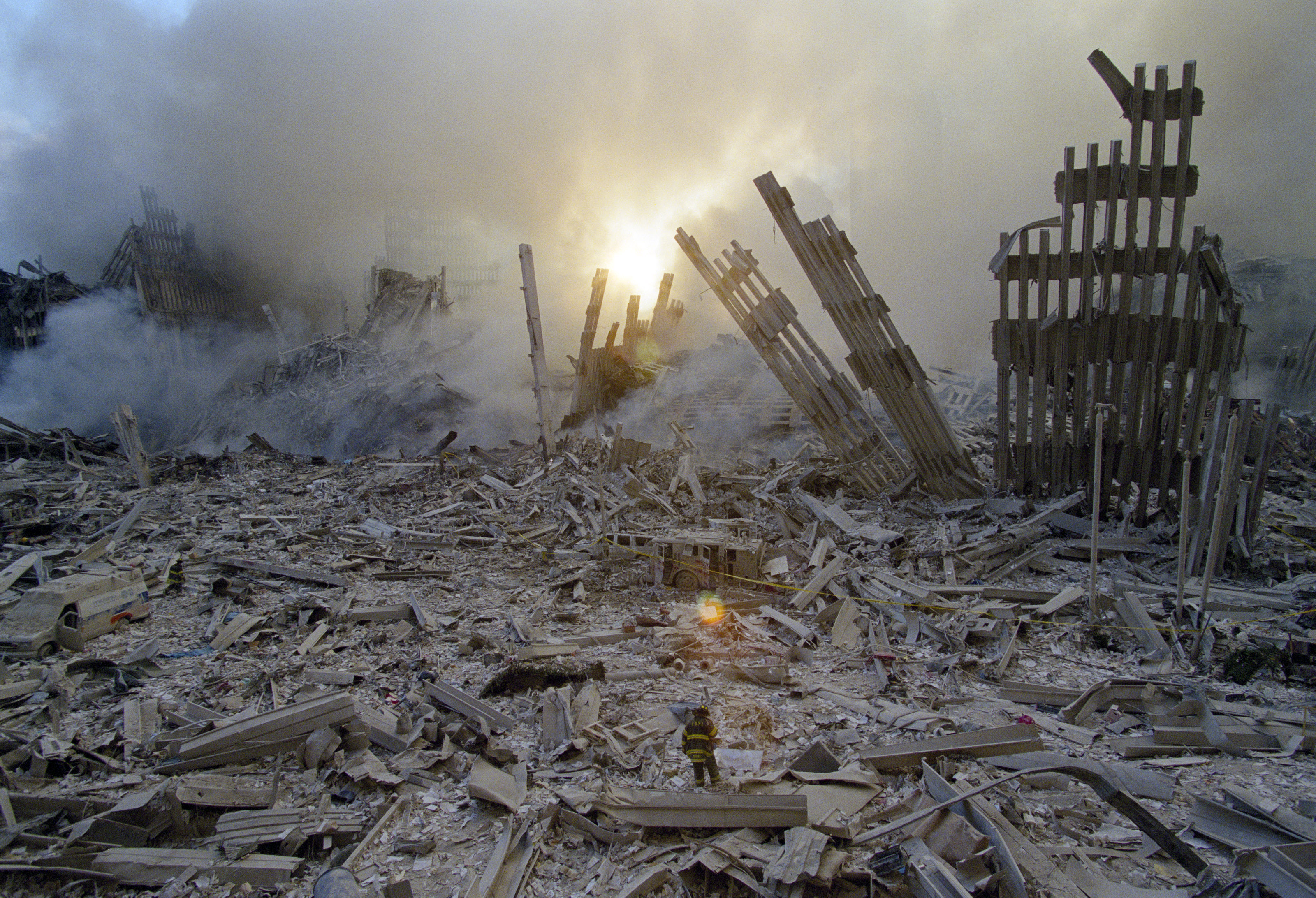 I spent the night at ground zero on 9/11. I’ve lived the trauma ever since.