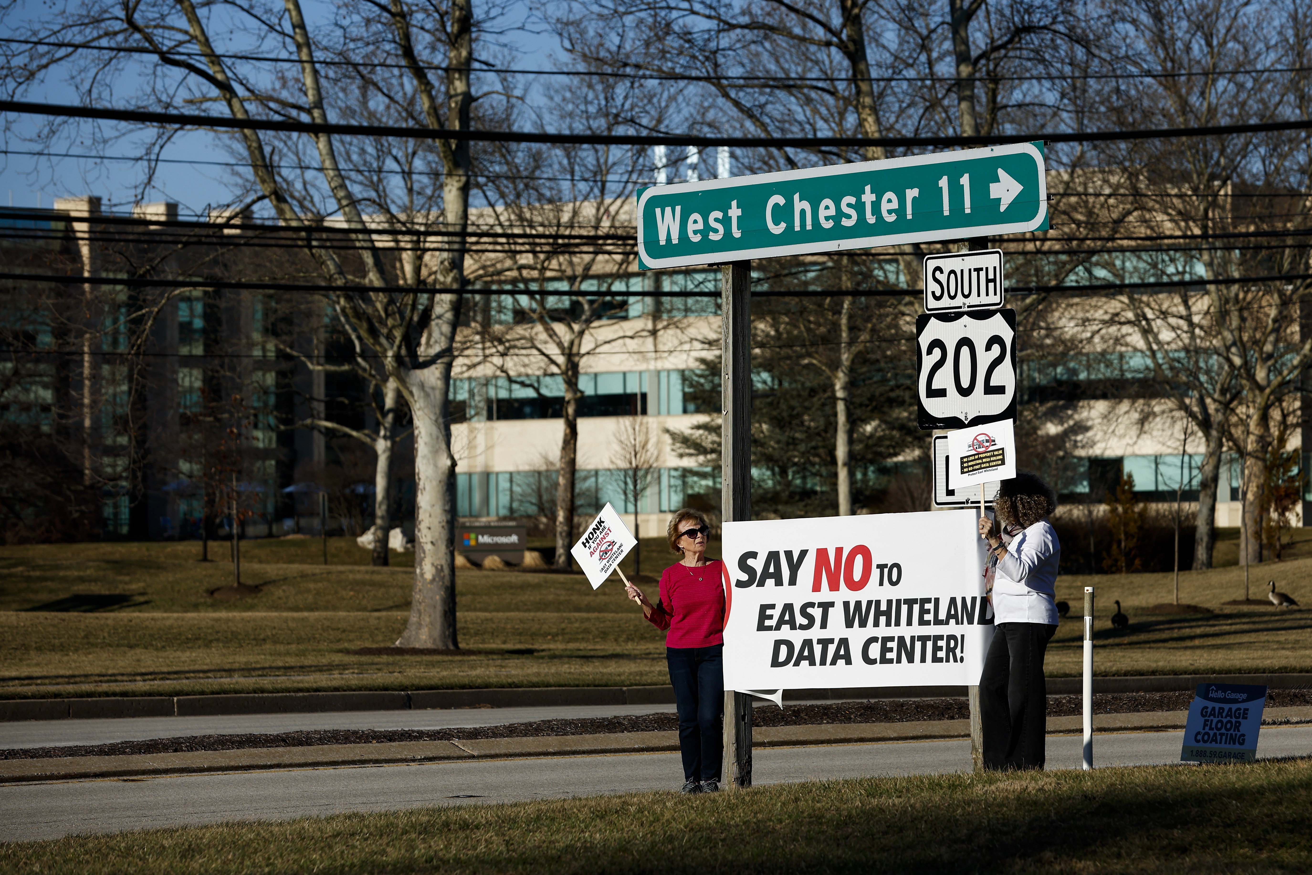 East Whiteland officials approve a lengthy data center ordinance, after residents decried the one being built there