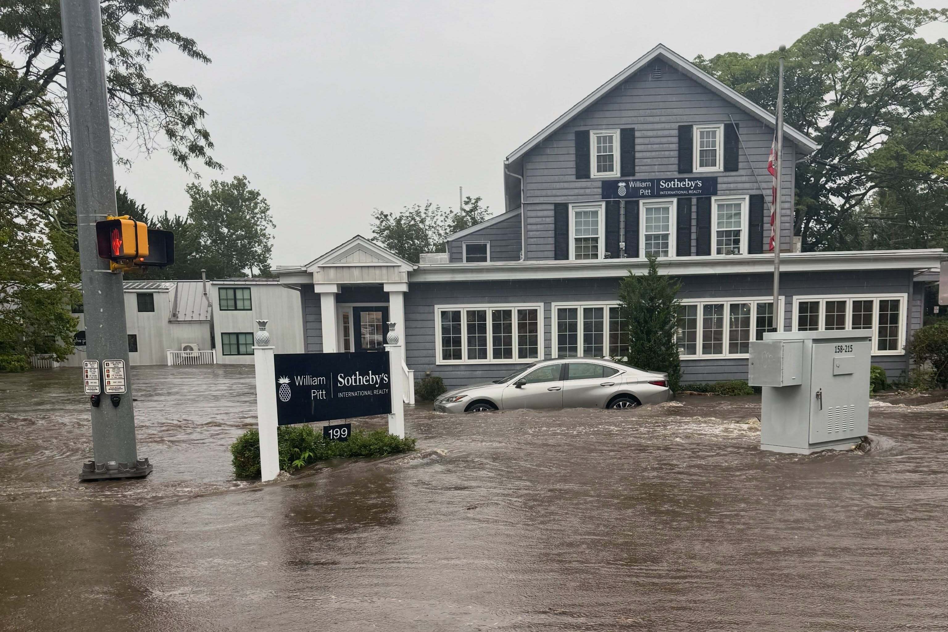 Drenching rains bring flash flooding across Connecticut, New York and New Jersey