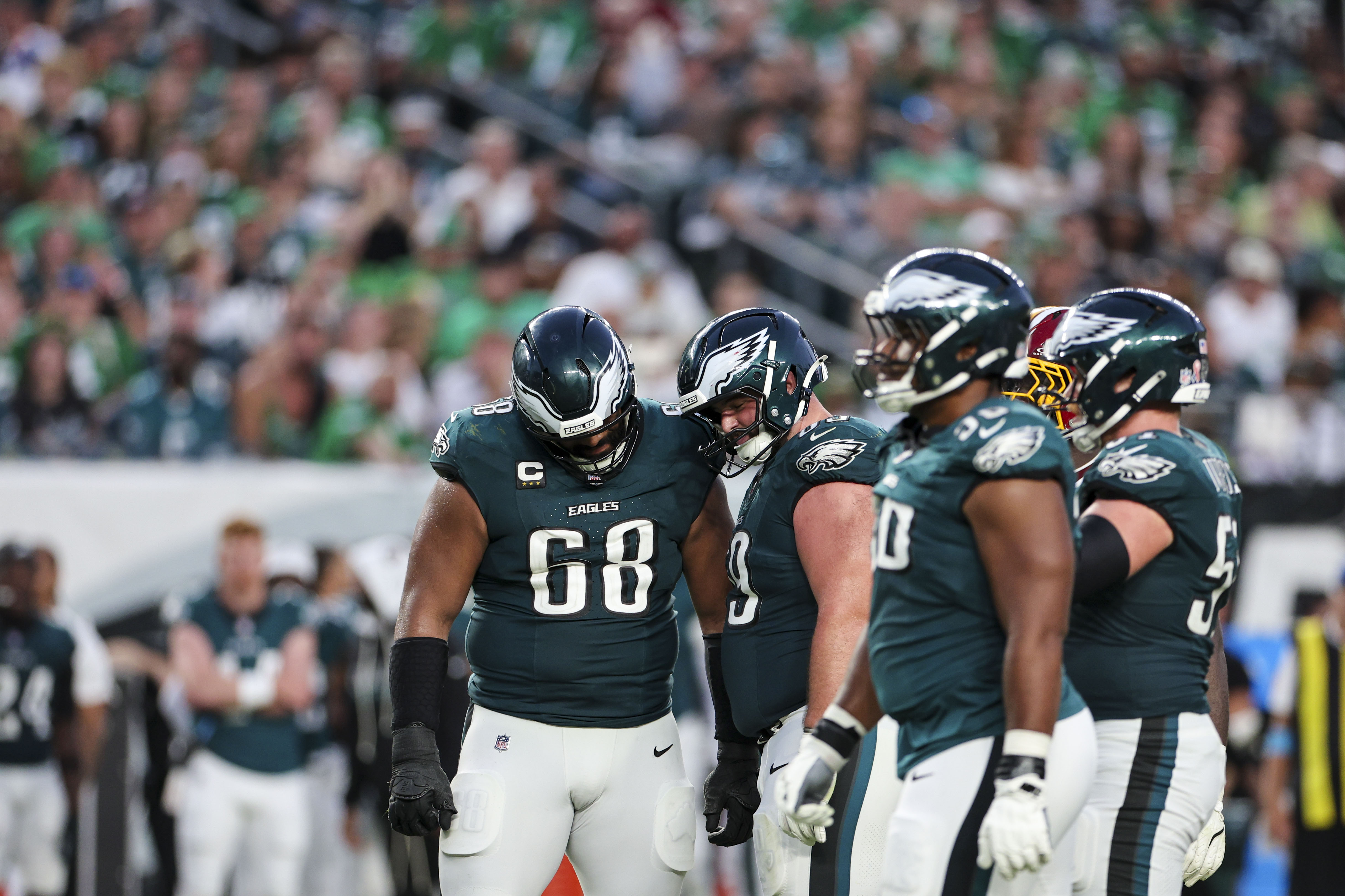 This better not be the new normal for the Eagles offensive line