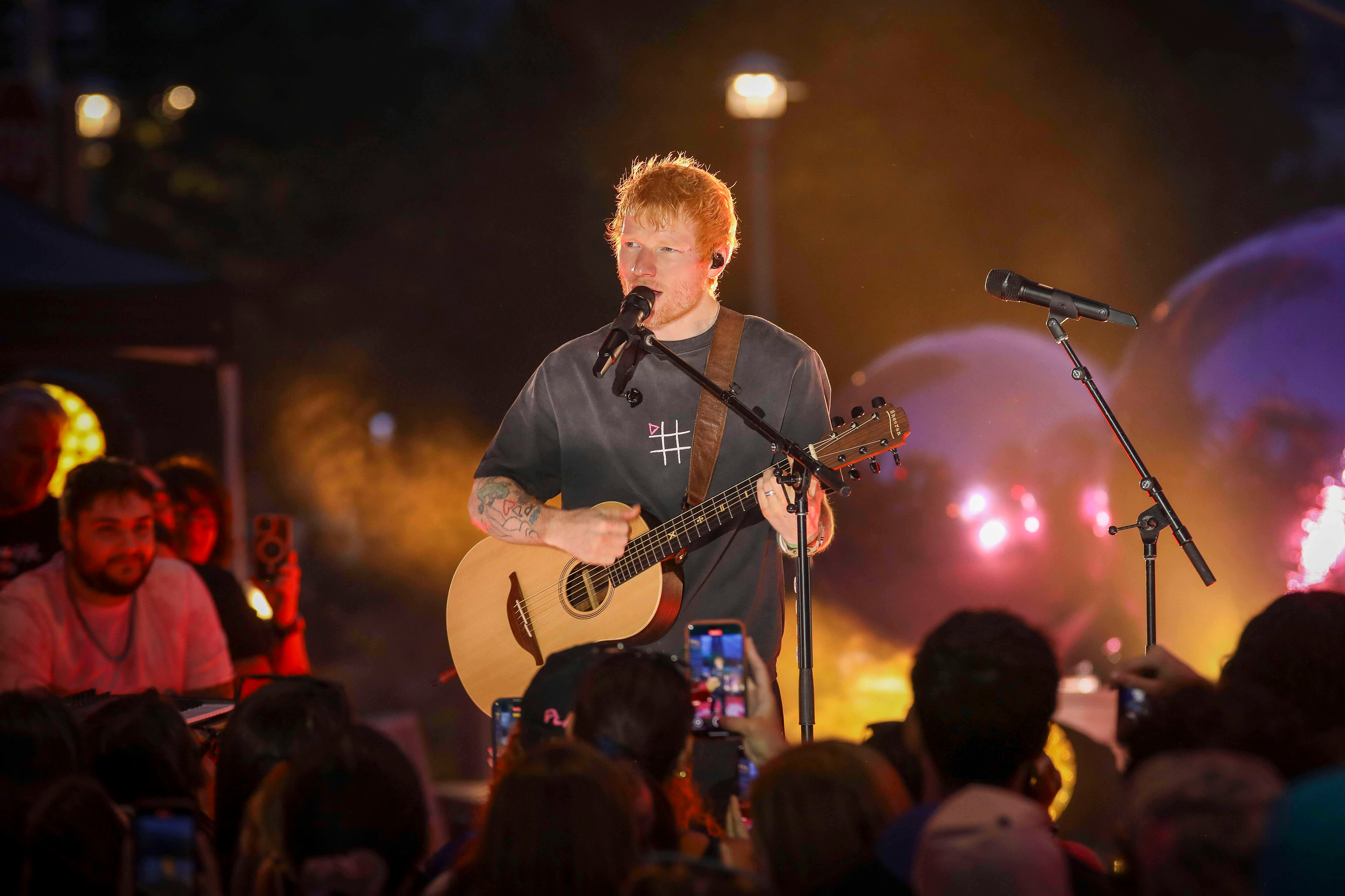 Ed Sheeran addresses Gaza and Macklemore controversy at Philly tour stop