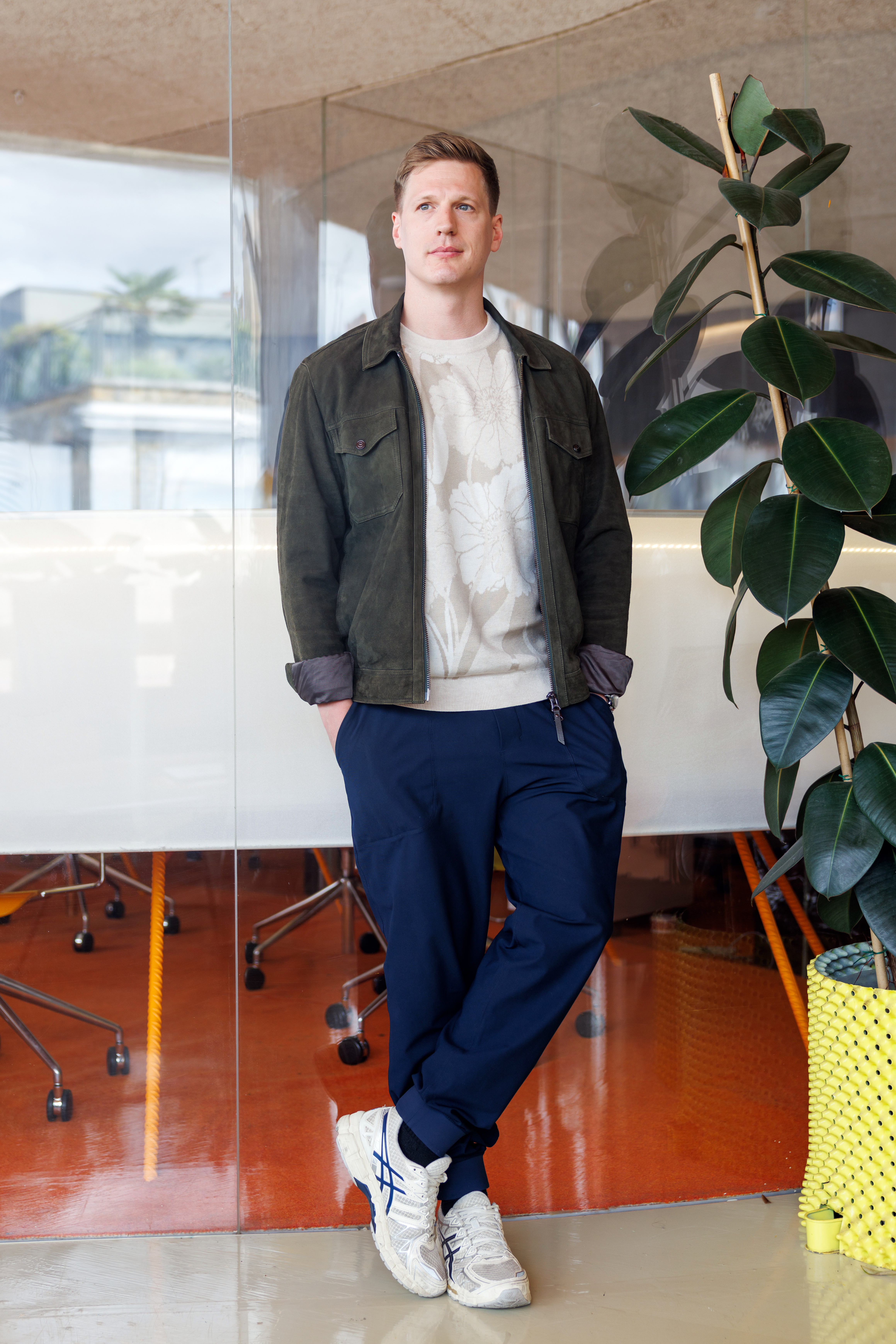 Ross Harper, the chief executive of Limbic, in London on Sept. 10. Harper has claimed that advancements would allow one clinician to supervise thousands of artificial intelligence therapists.