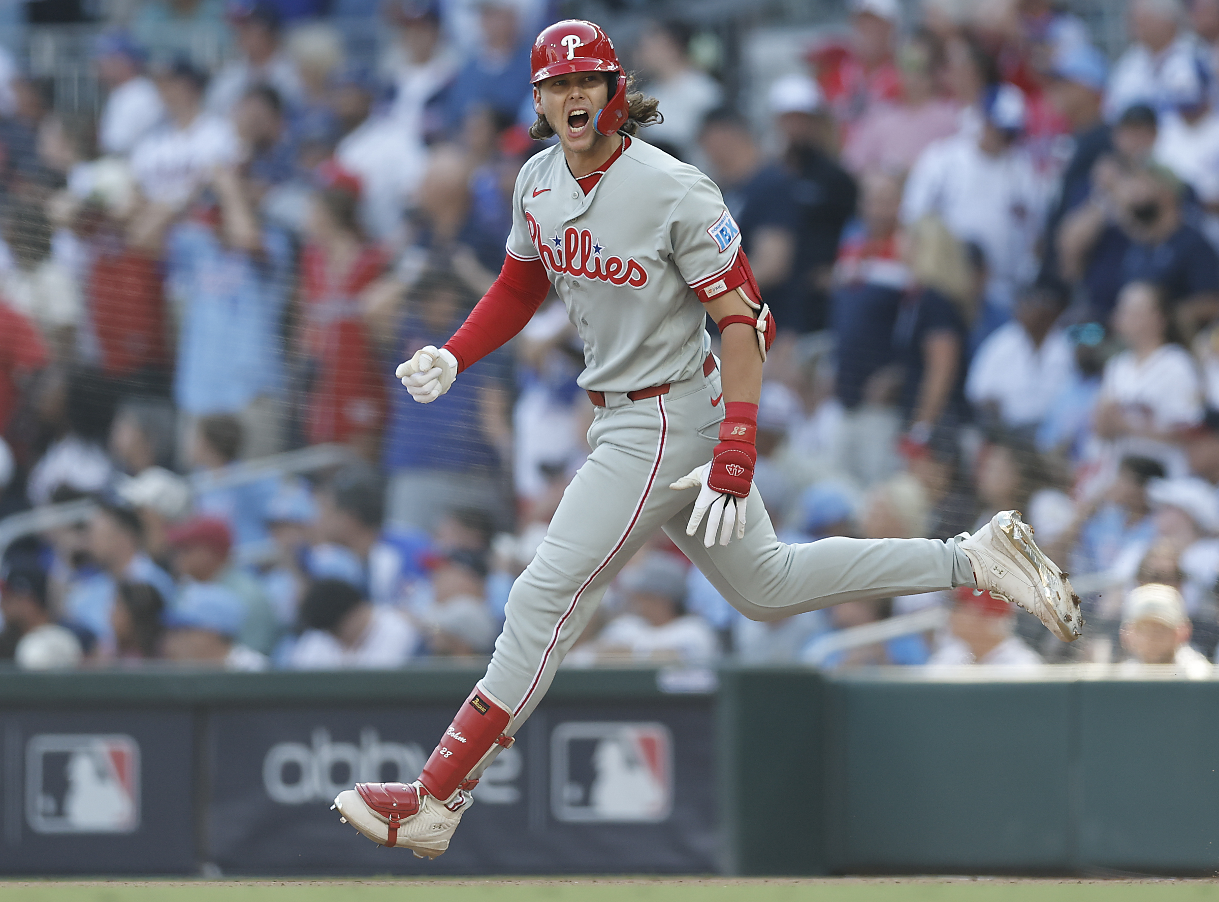 Alec Bohm’s homer saved the season for the Phillies against the Braves. He’d ’love’ to stay. Re-sign him.