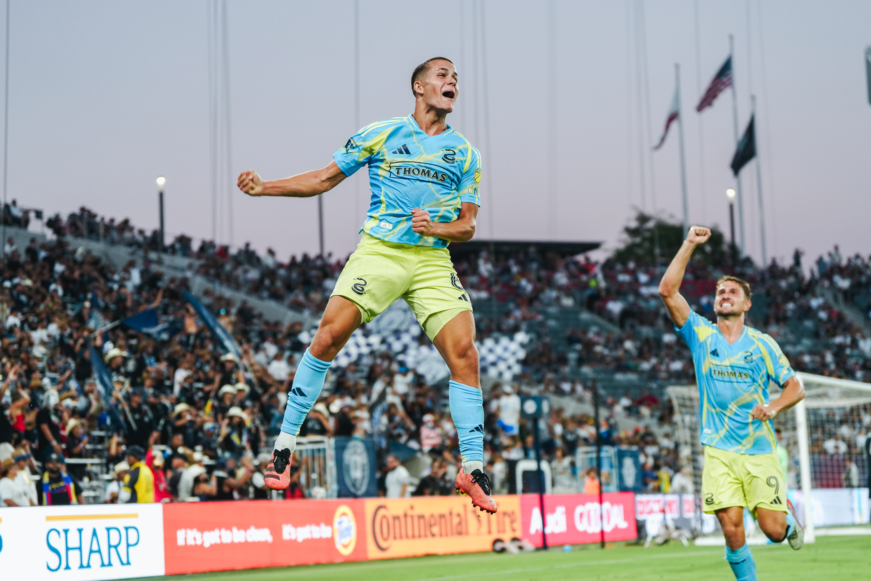 Cavan Sullivan scores two goals as the Union cruise past San Diego in 5-0 win